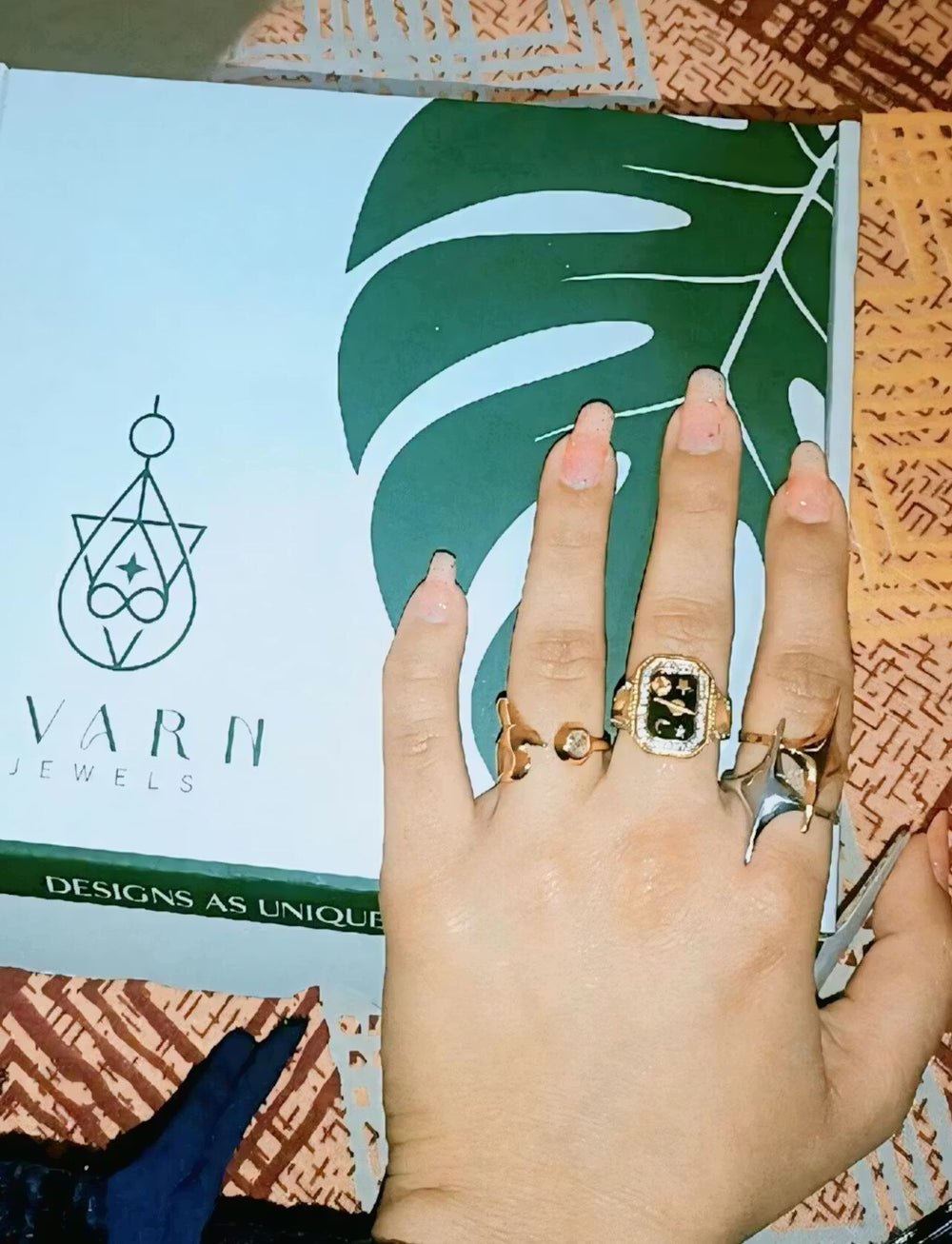 Starlight Burst Ring