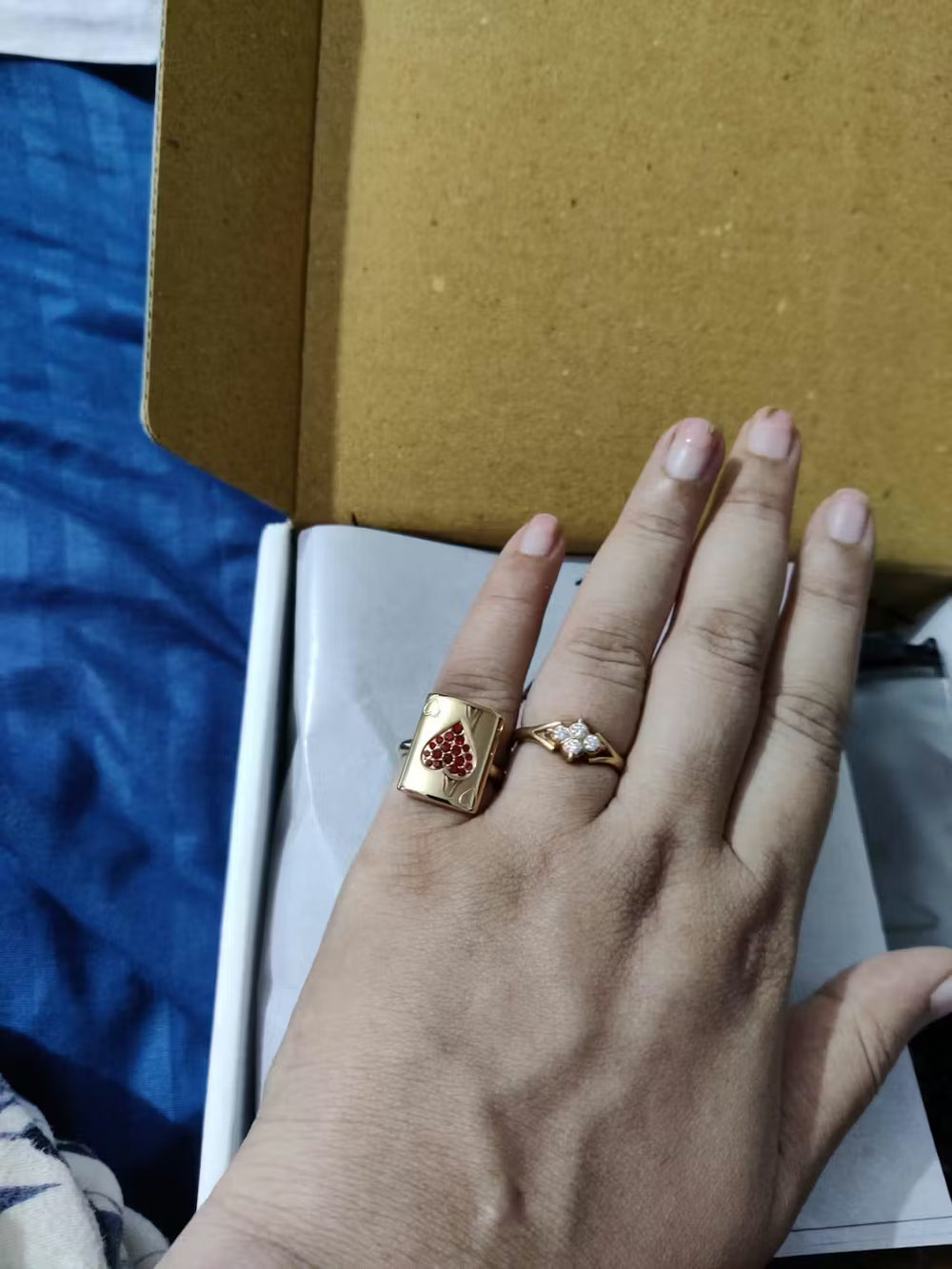 Rouge Heart Ring
