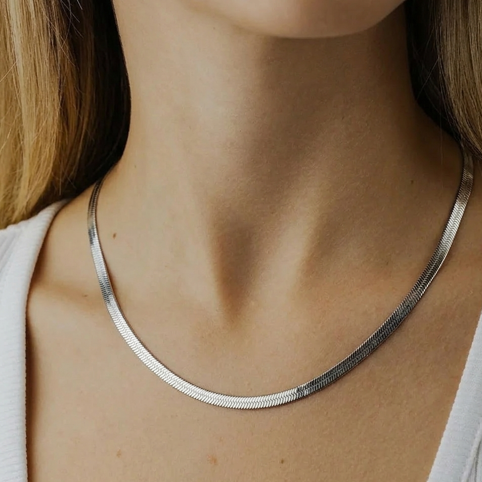 Everyday Silver Chain – necklace