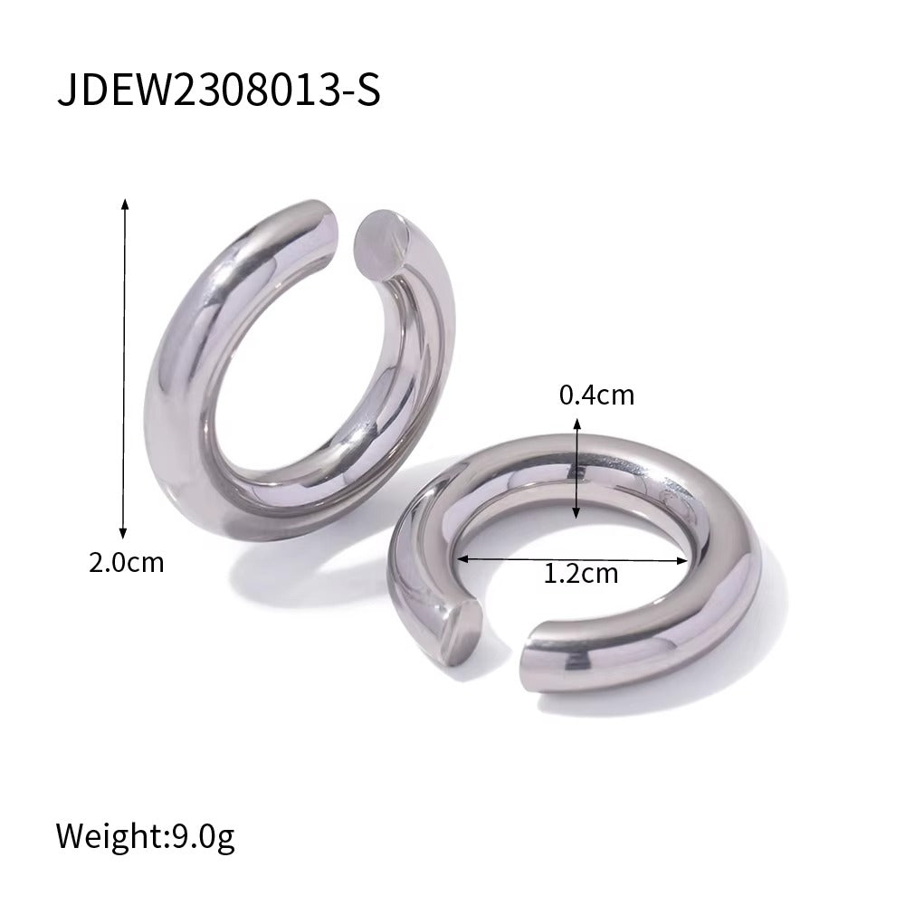 Double Hoop Ear Cuff – ear cuff