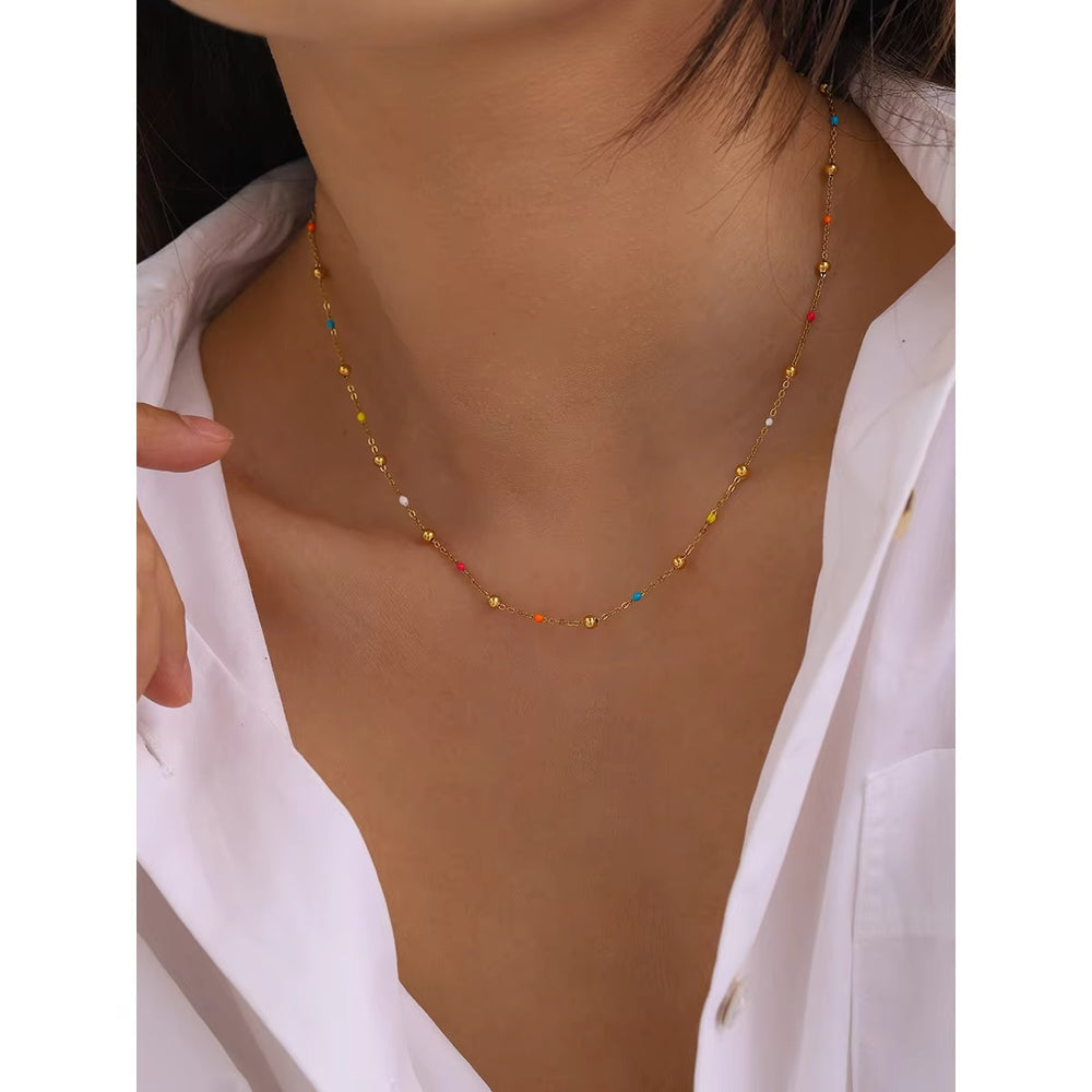 Confetti Daze Chain – gold necklace