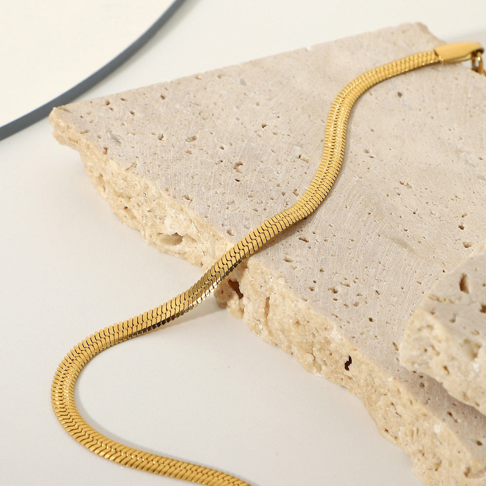 Gold snake chain Bracelet – gold bracelet