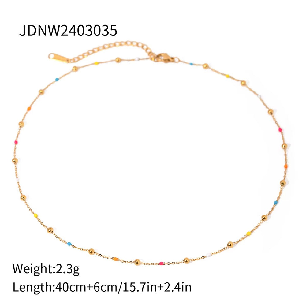 Confetti Daze Chain – gold necklace