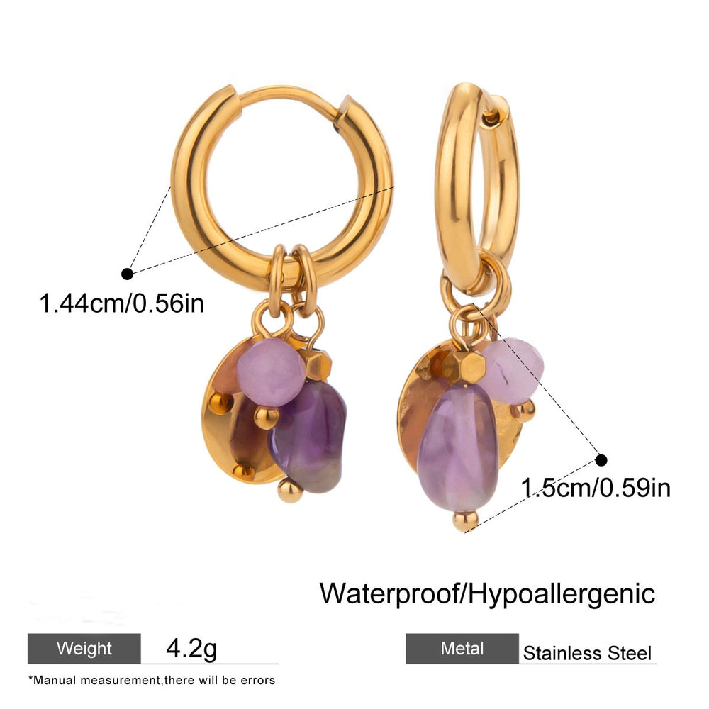 Berry Drip Earrings – gold earrings