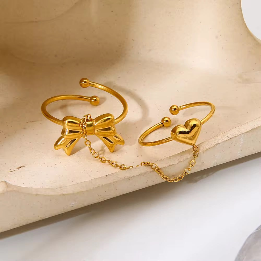 Knot Affair Ring – adjustable gold ring