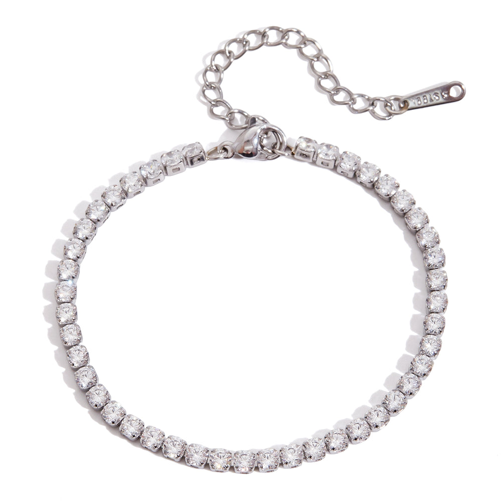 Icy Tennis Link – adjustable bracelet