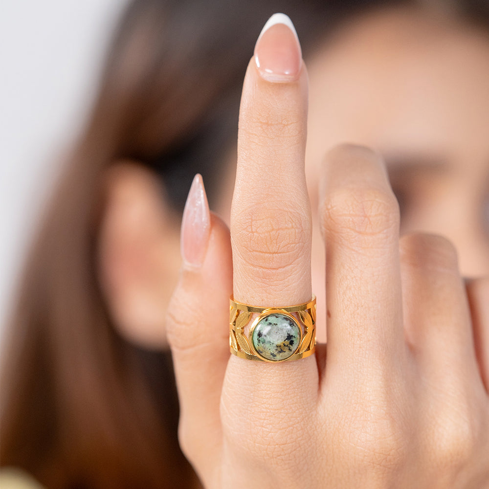 Emerald Dream Ring – gold ring