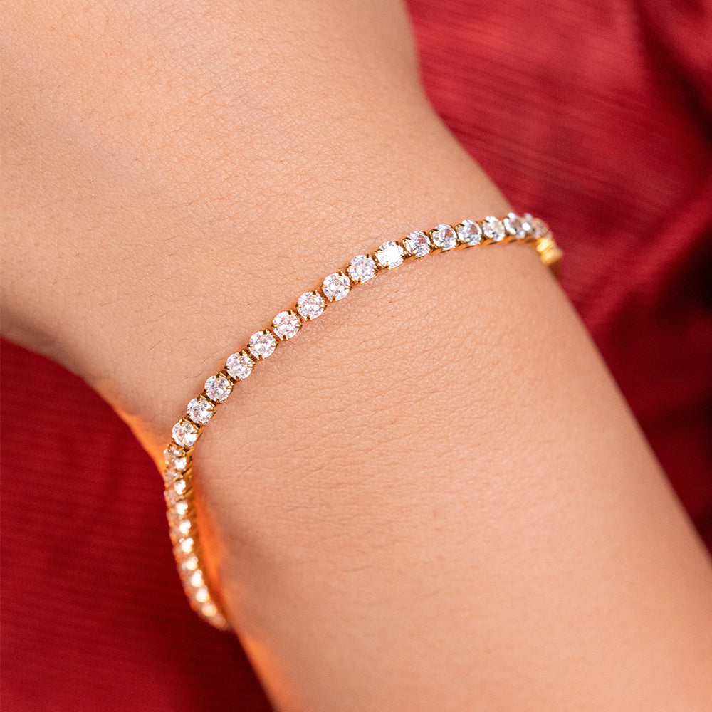 Classic Zircon Tennis Bracelet