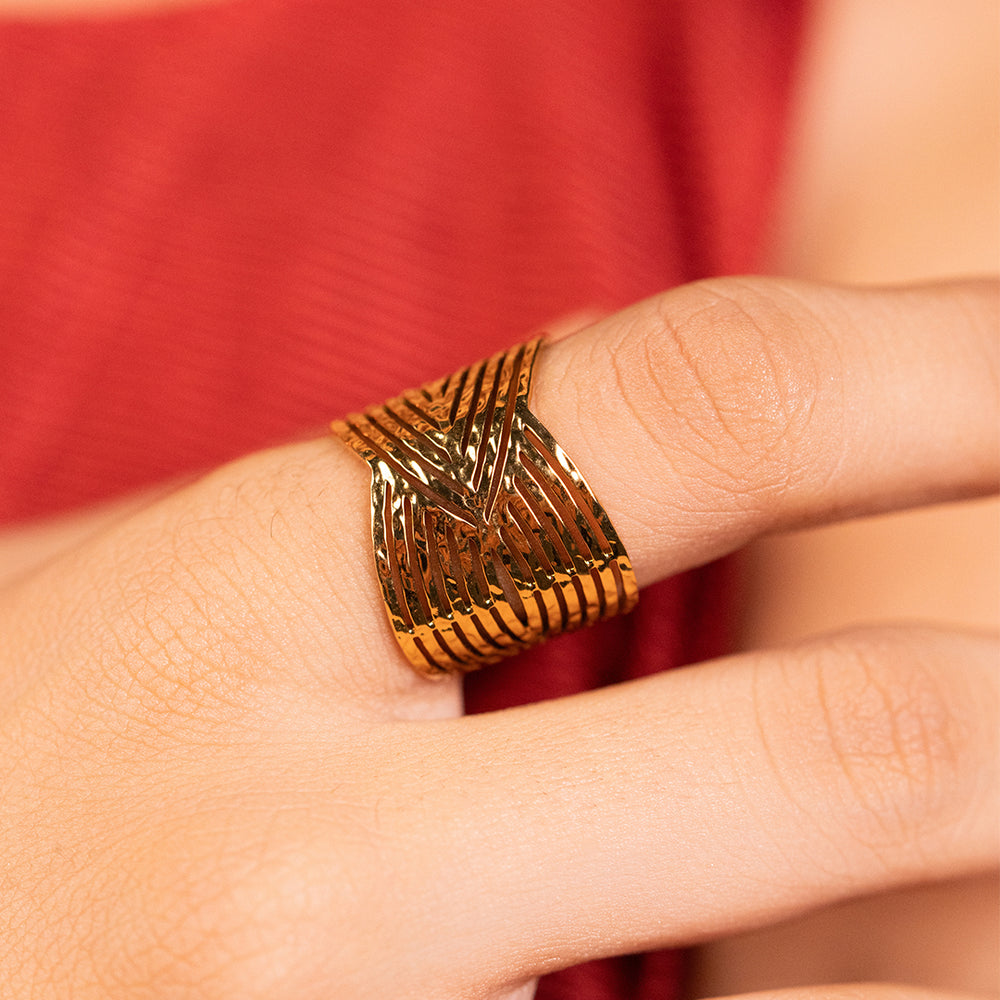 Auric Weave Ring