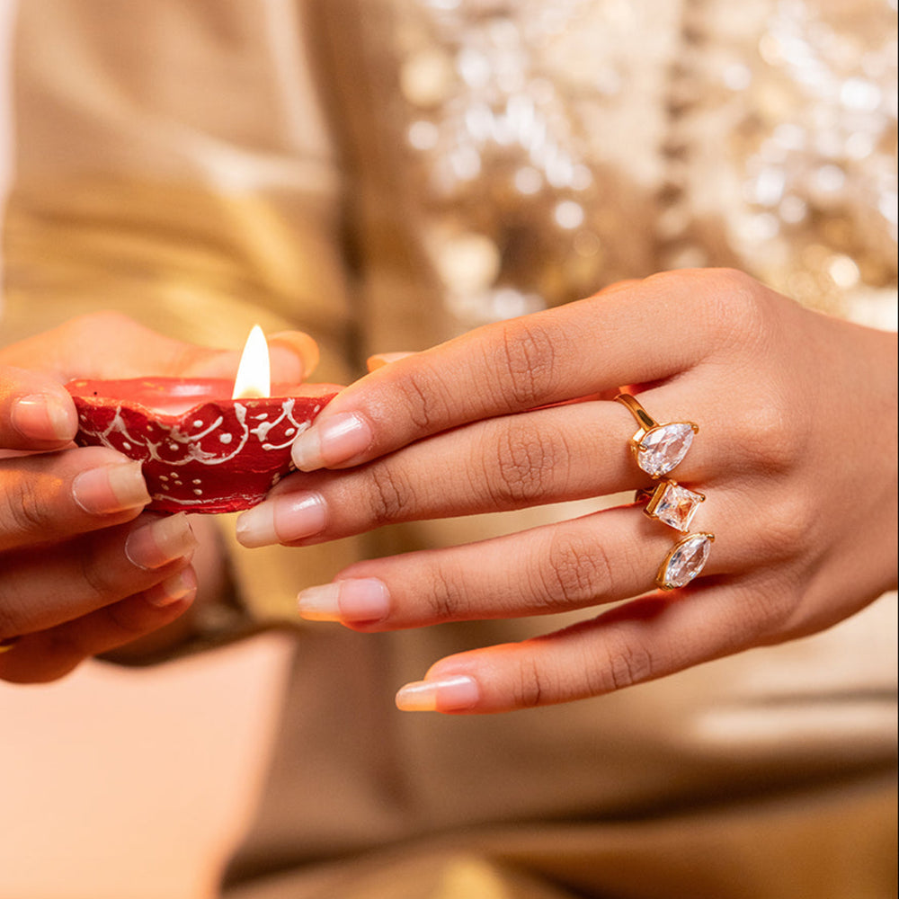 Two-Finger Statement Ring