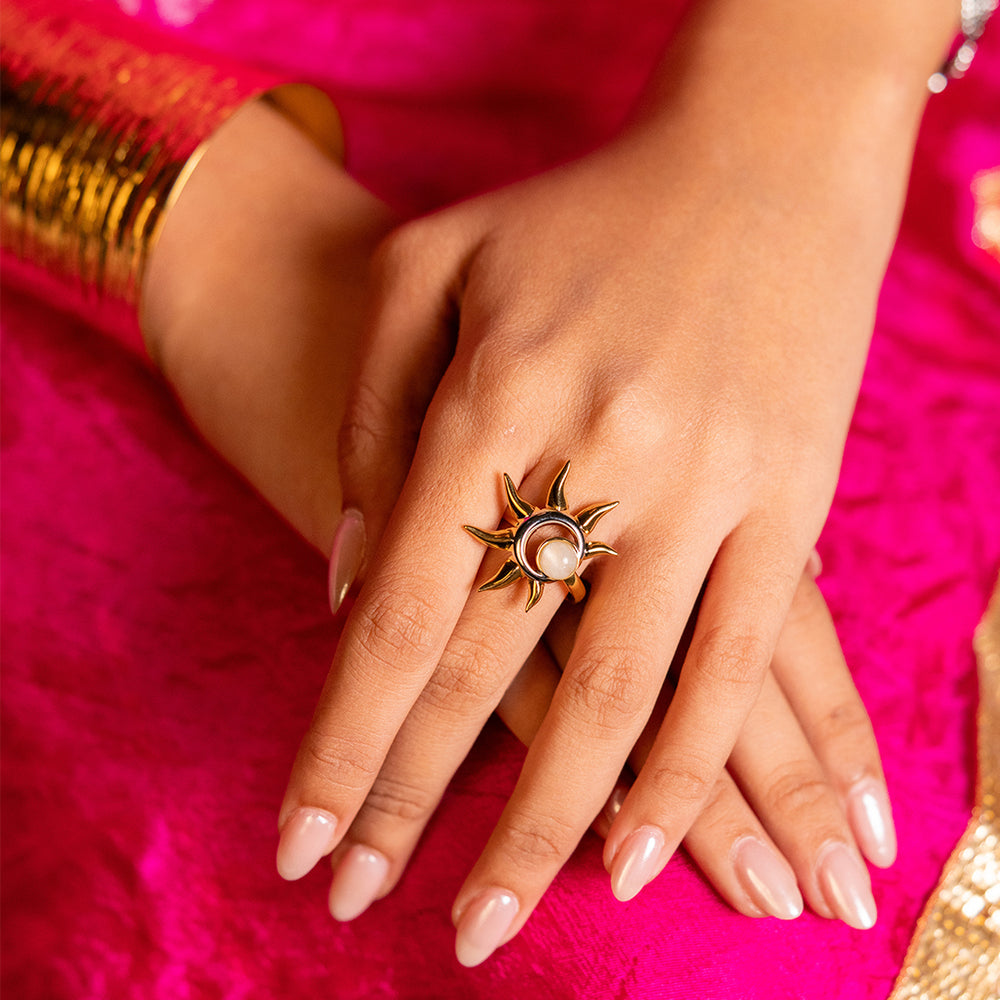 Solar Dual Tone Ring