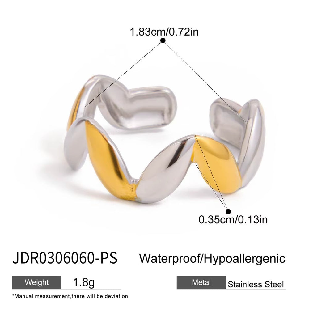 Gilded Ring – adjustable ring
