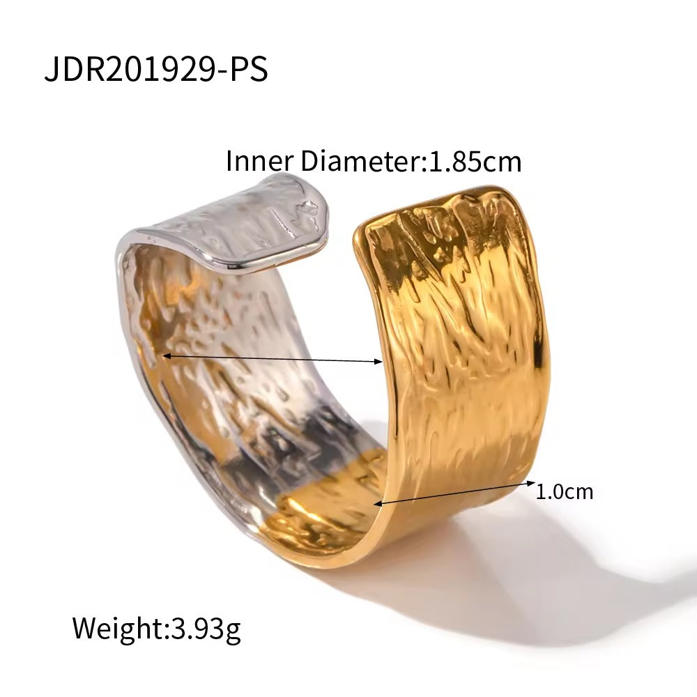 Hammered Ring – adjustable ring