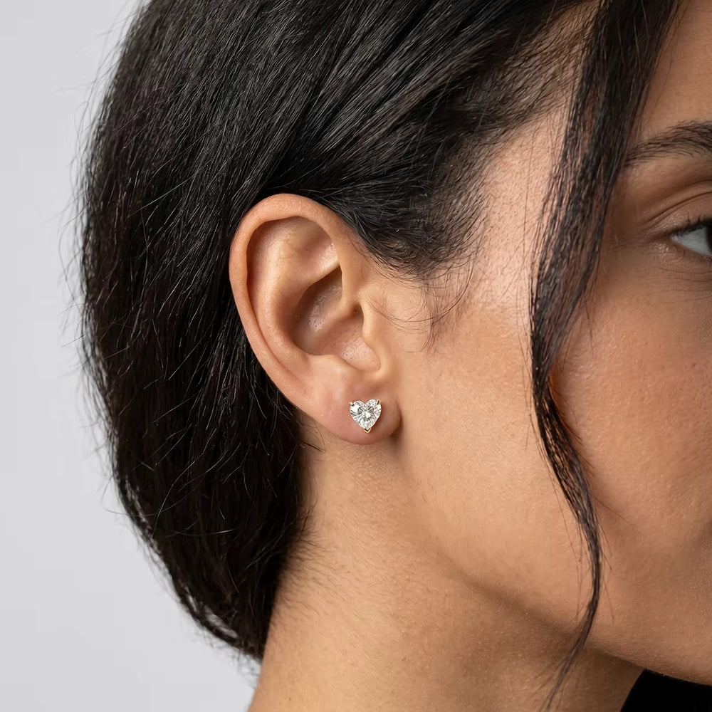 Mini Radiant Studs – gold stud earrings