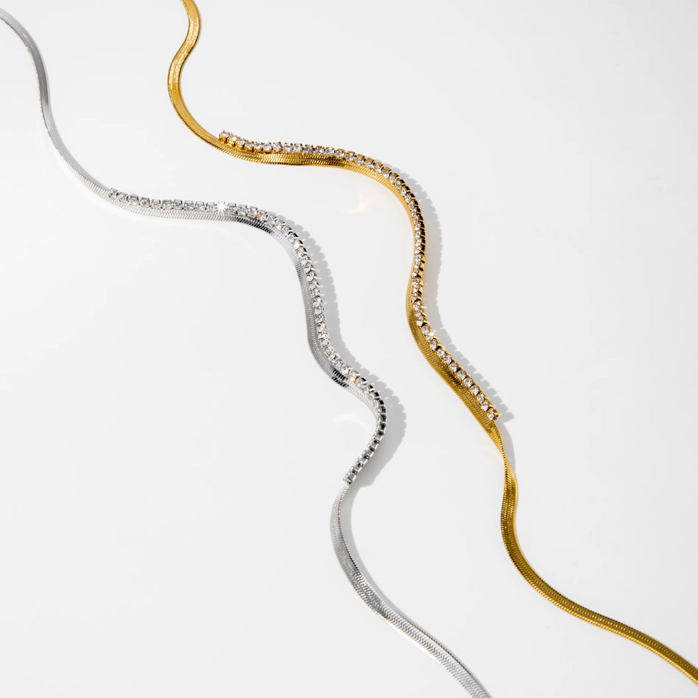 Sparkle Snake Chain