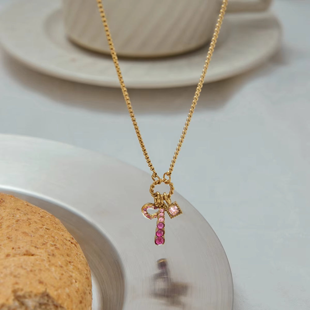 Bubblegum Bow Necklace