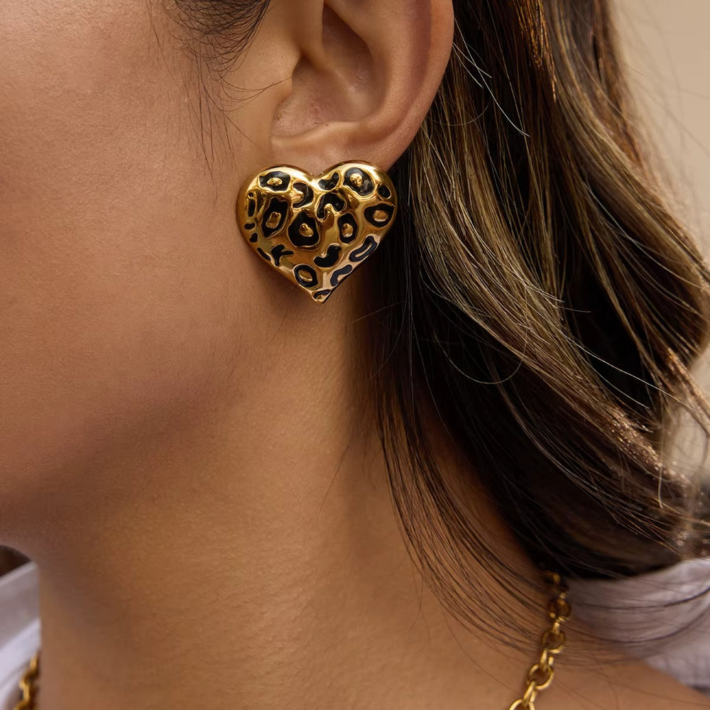 Feral Love Earrings – gold earrings