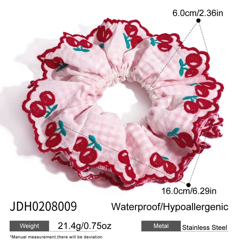 Cherry Whirl Scrunchie – scrunchie