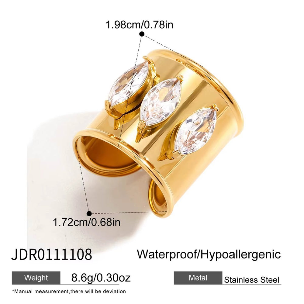 Nova Glow Ring – gold ring