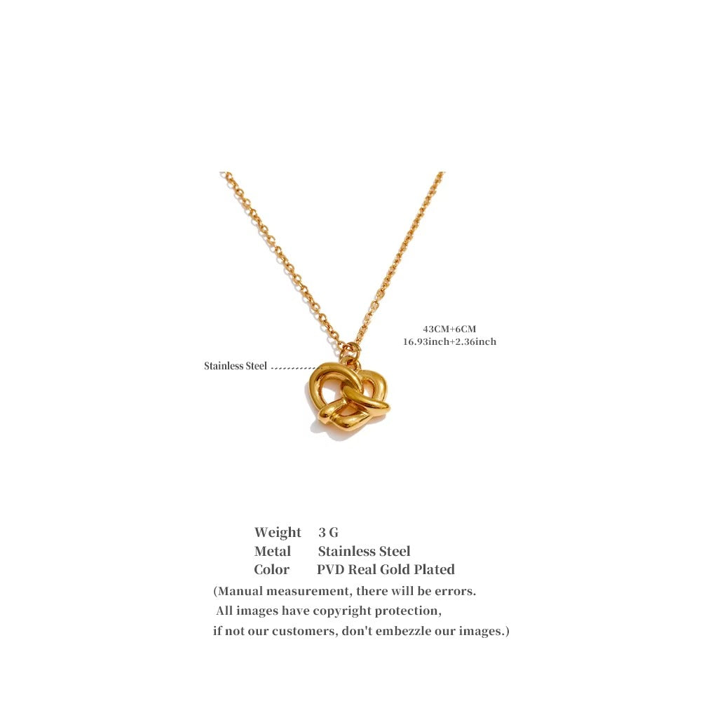 Knot Theory Necklace – gold necklace
