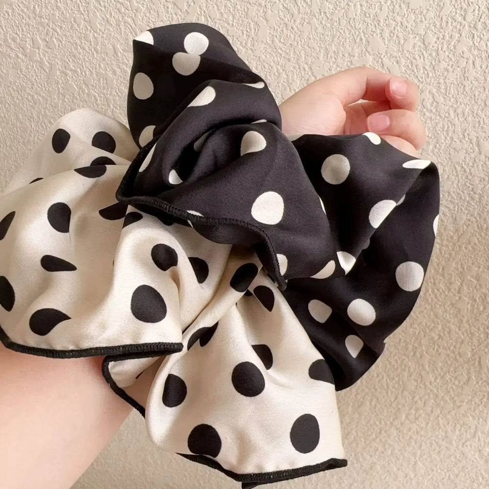 Silk Satin Jumbo Scrunchies – scrunchies