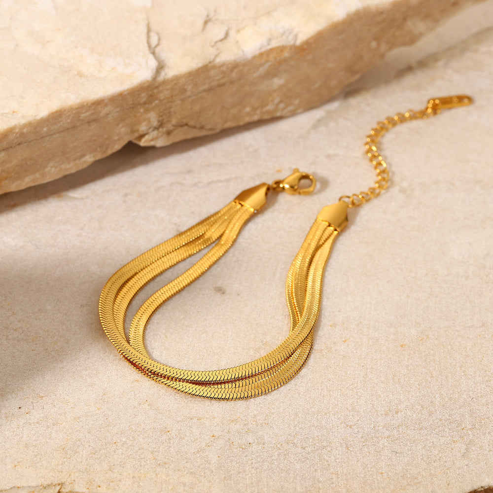 Gold Chain Bracelet – adjustable gold bracelet