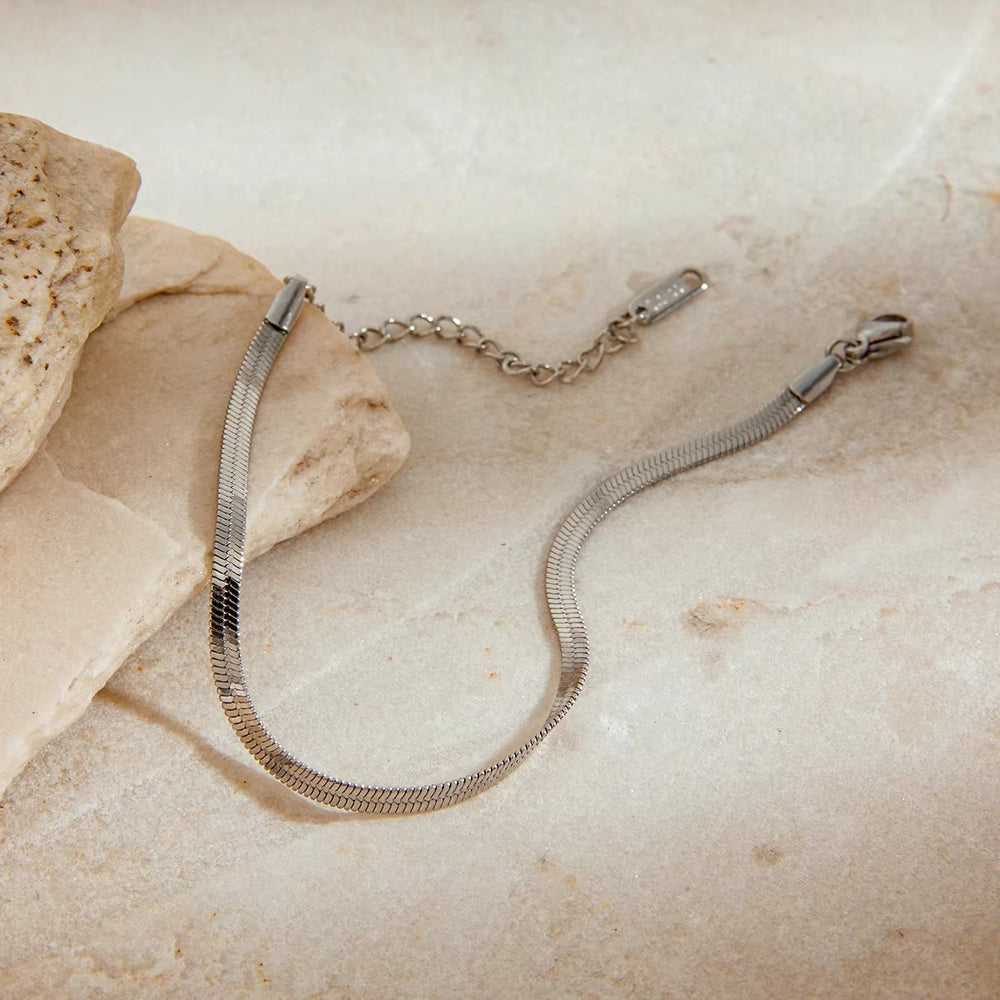 Silver Snake Chain Bracelet – bracelet