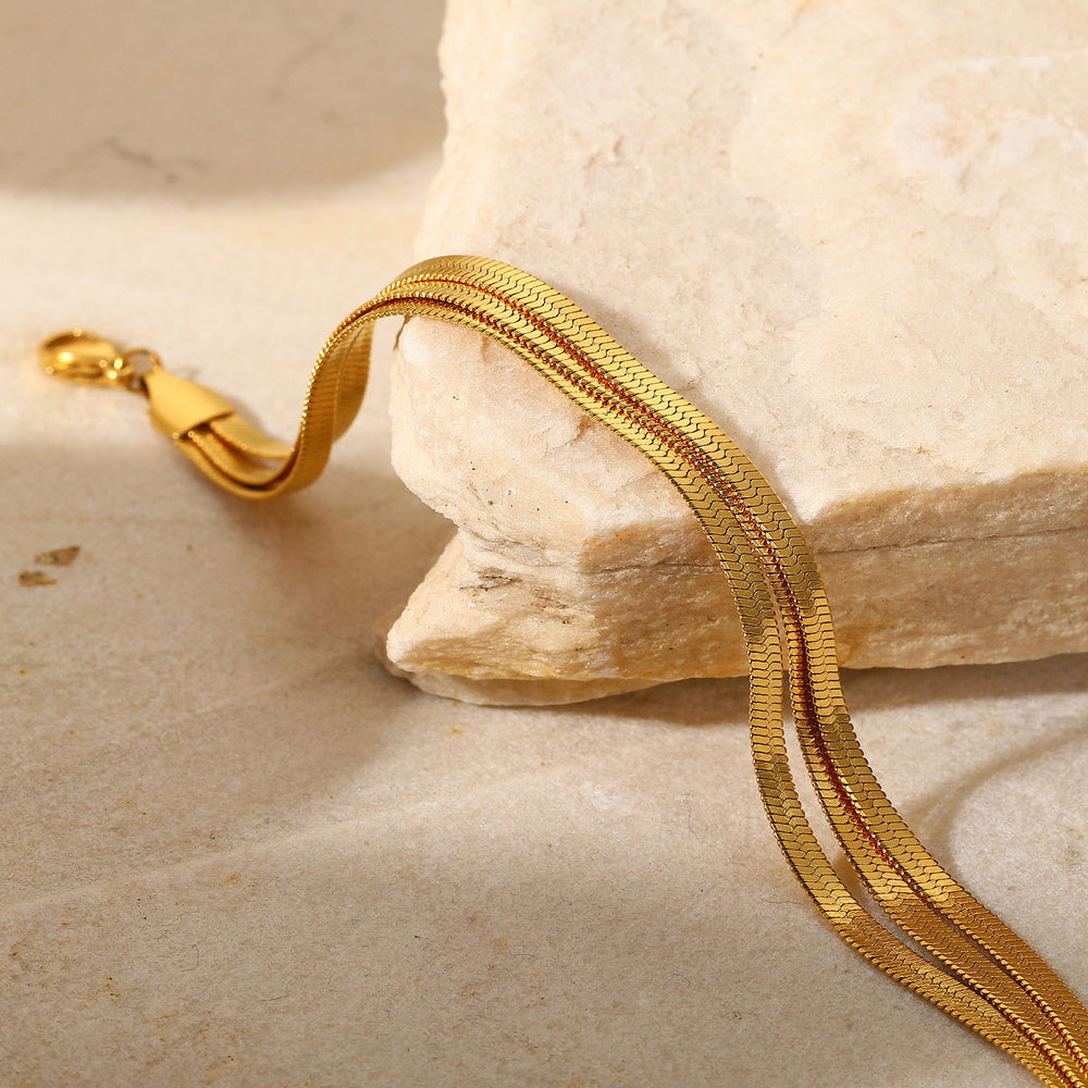 Gold Chain Bracelet – adjustable gold bracelet