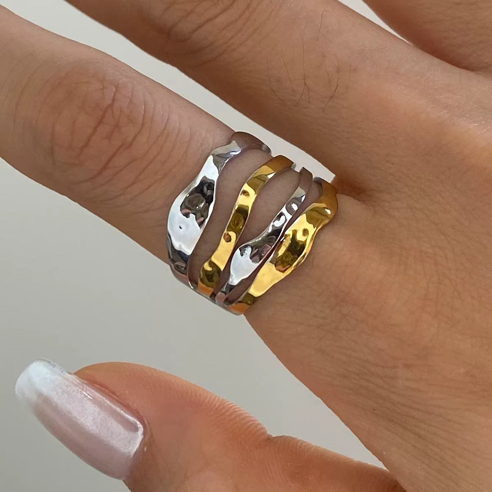 Aura Layered Ring – adjustable ring