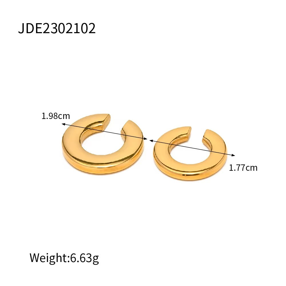 Bold Move Earcuff Set – gold ear cuff