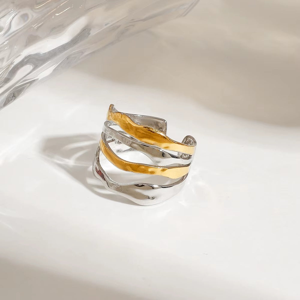 Aura Layered Ring – adjustable ring