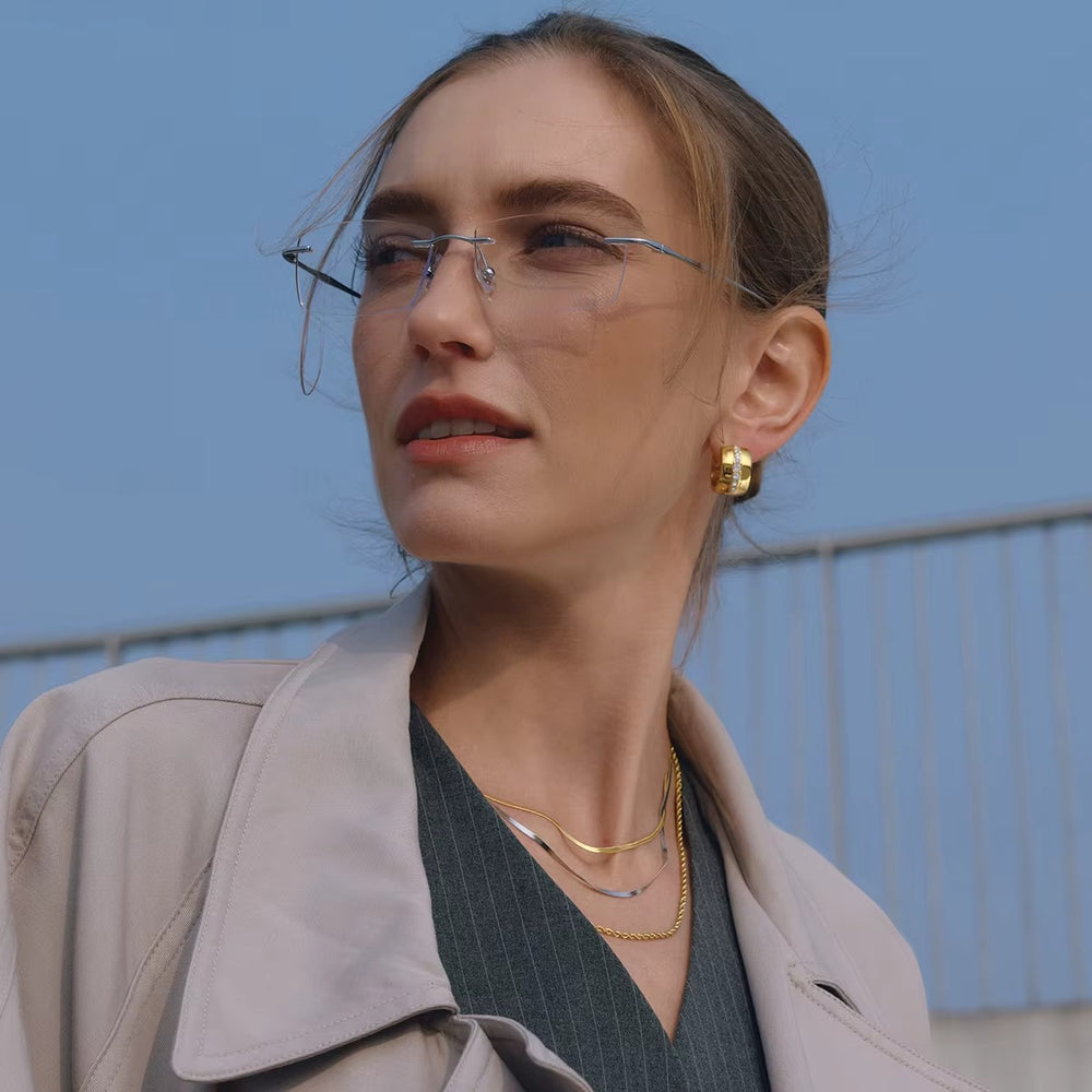 Luxe Liquid Layer – necklace