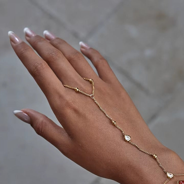 Orlina Hand Chain – gold hand chain