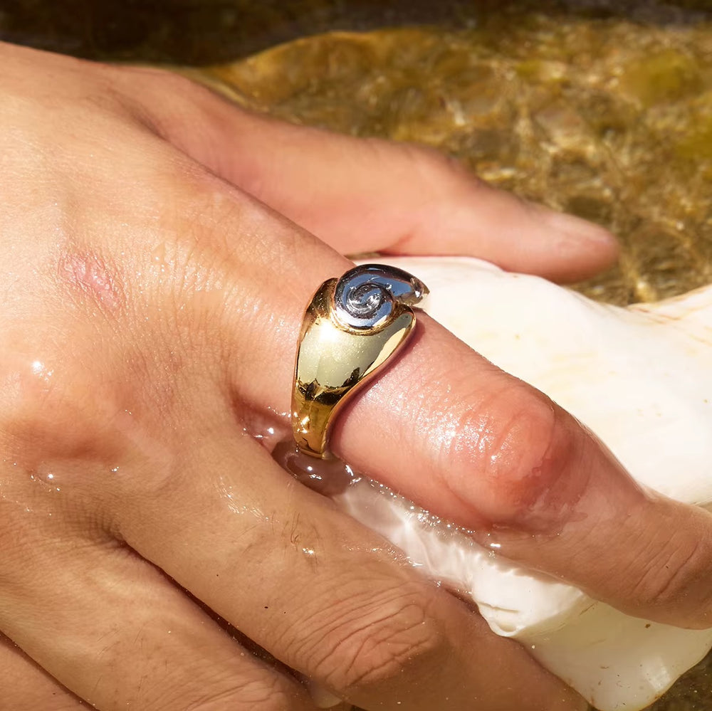Mixed Shine Ring – ring