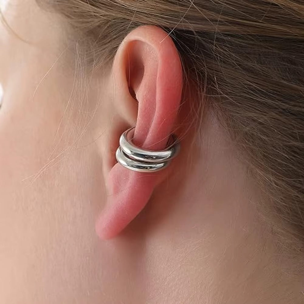 Double Hoop Ear Cuff – ear cuff