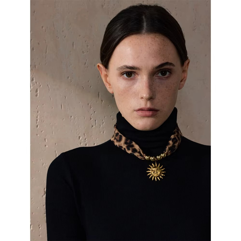 Solar Flare Necklace – gold necklace