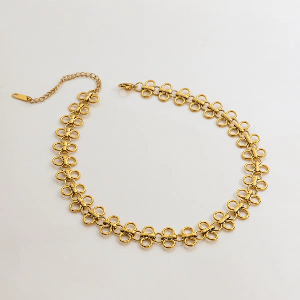 Solélis Choker – gold choker necklace