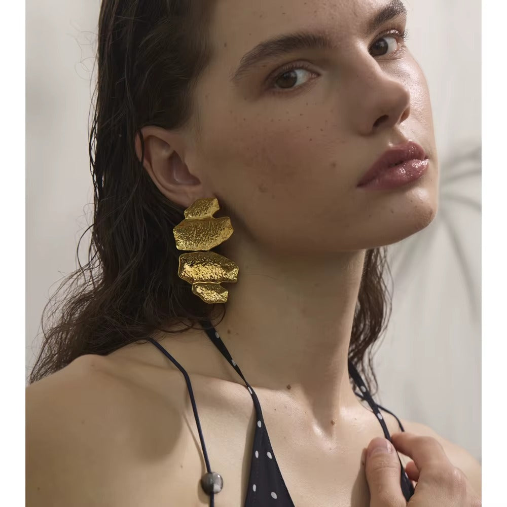 Auric Shard Earrings – gold earrings