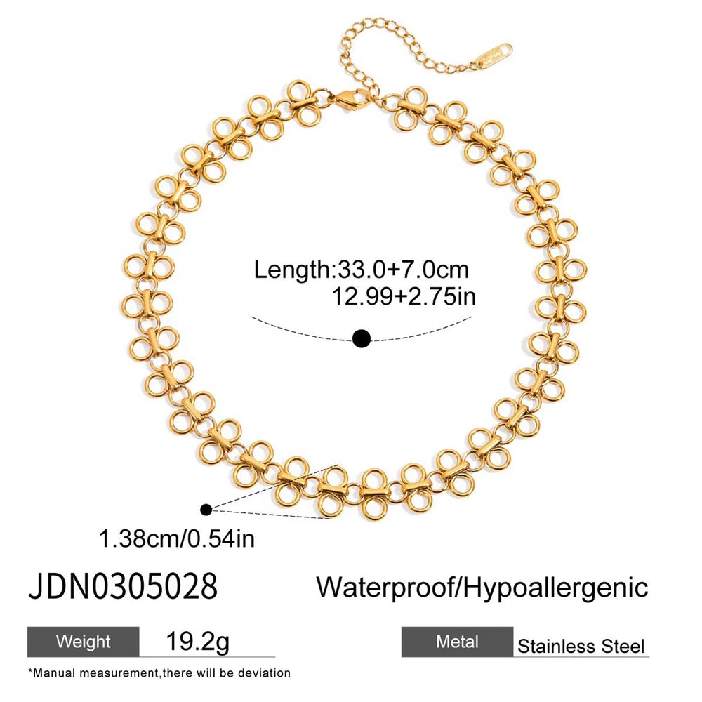 Solélis Choker – gold choker necklace