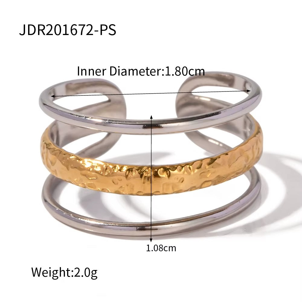 Dual Harmony Ring – adjustable ring