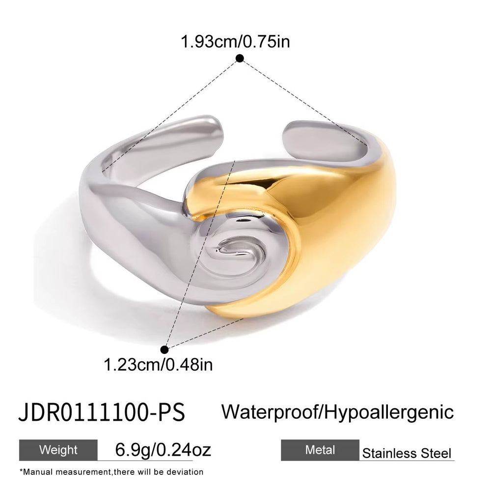Mixed Shine Ring – ring