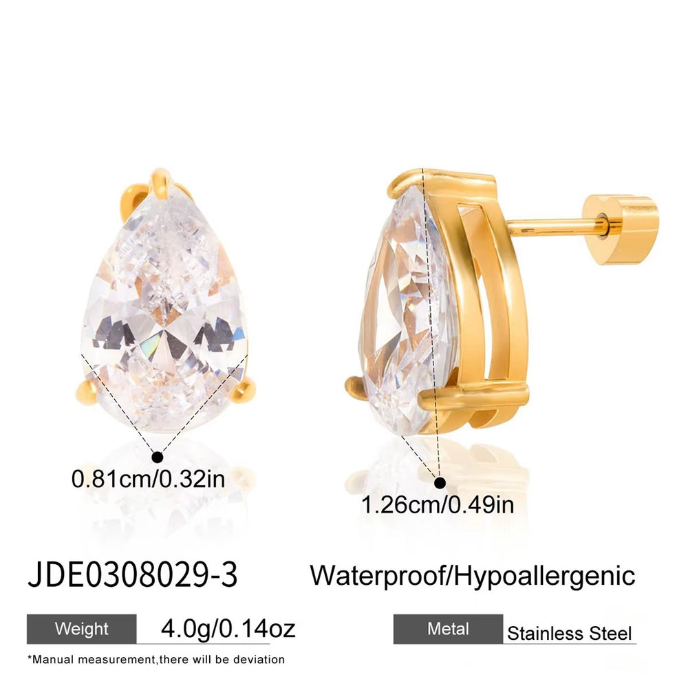 Radiant Drop Earrings – gold earrings