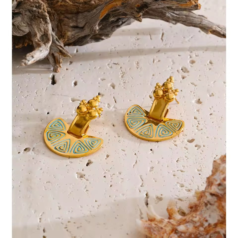 Mira Boho Earrings – gold earrings