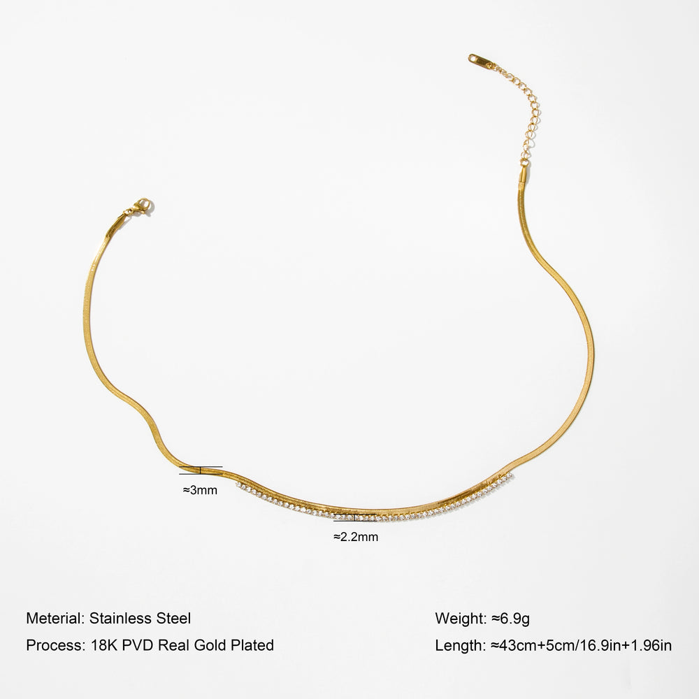 Sparkle Snake Chain