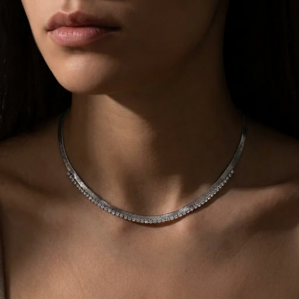 Sparkle Snake Chain