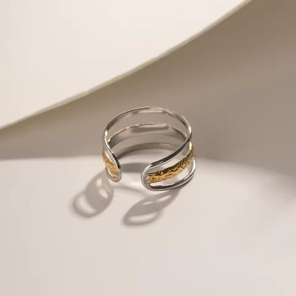 Dual Harmony Ring – adjustable ring