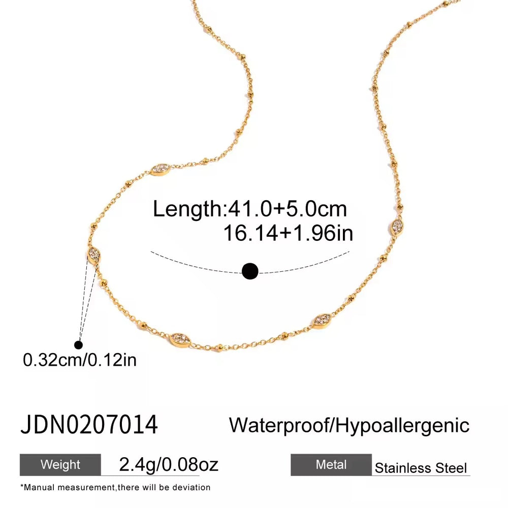 Elara Necklace – gold necklace