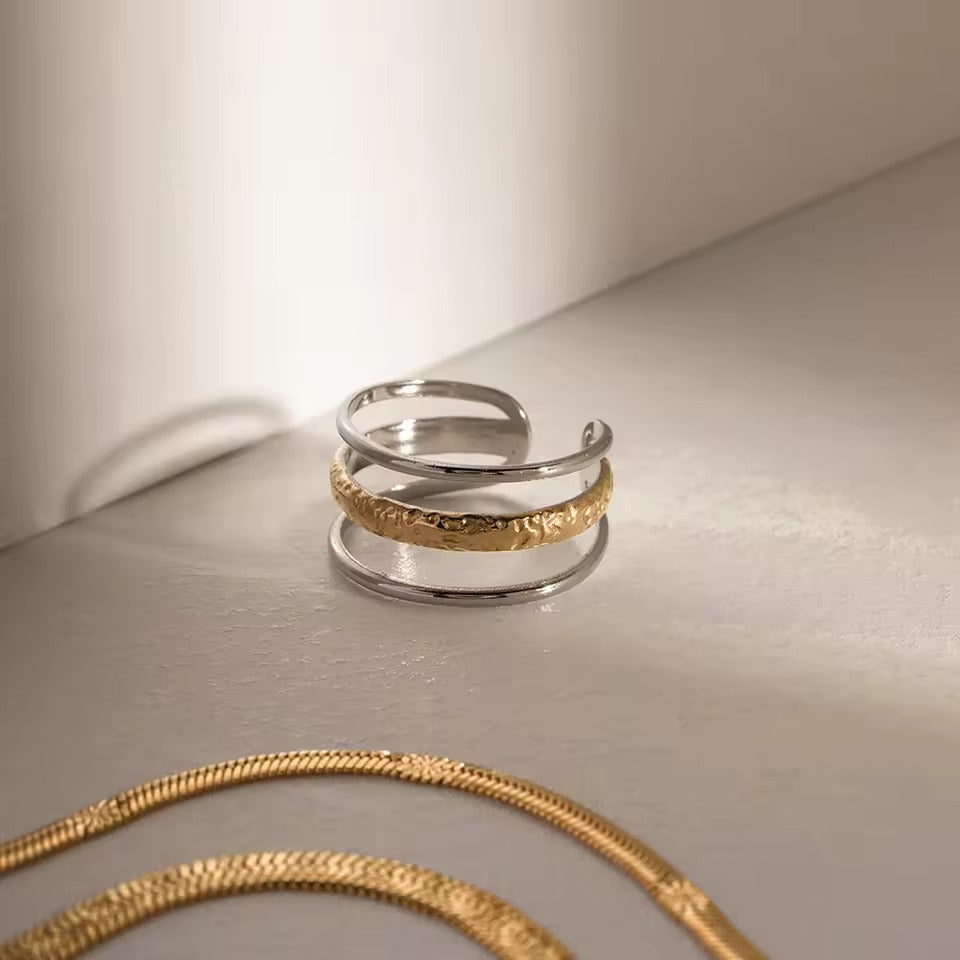 Dual Harmony Ring – adjustable ring
