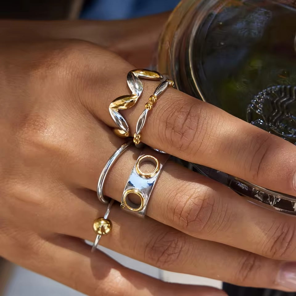 All rings sold separately 
